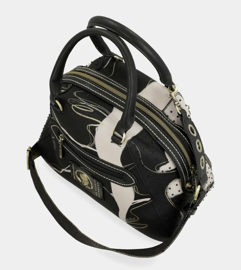 Shop Anekke Bolso Negro 2 Asas Y Bandolera Nature Shodo