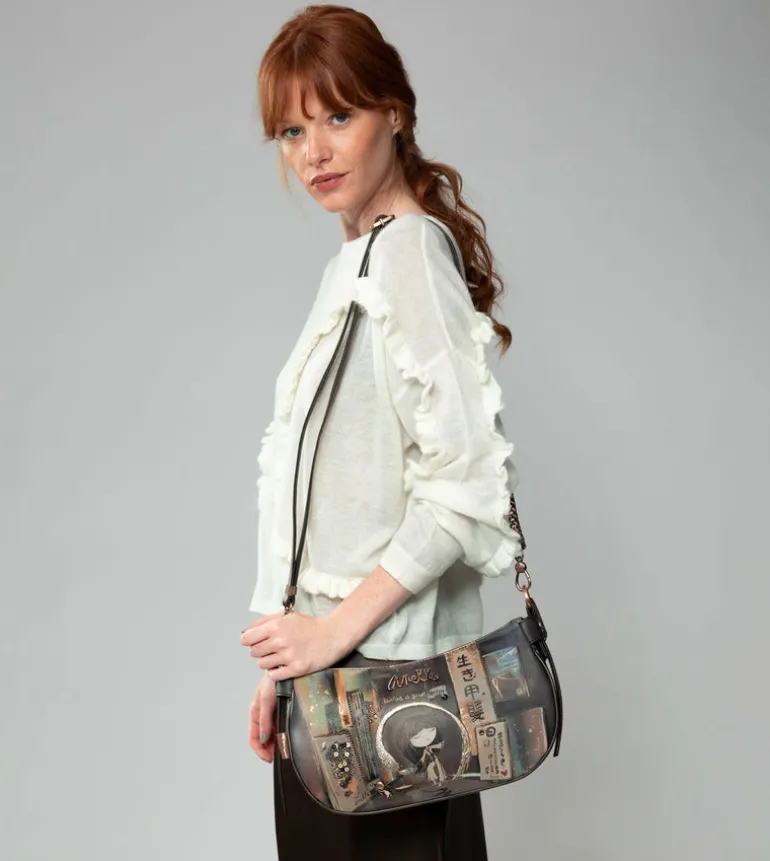 Flash Sale Anekke Bolso Ovalado Con Cadena Shoen