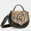 Fashion Anekke Bolso Ovalado Con Solapa Shoen