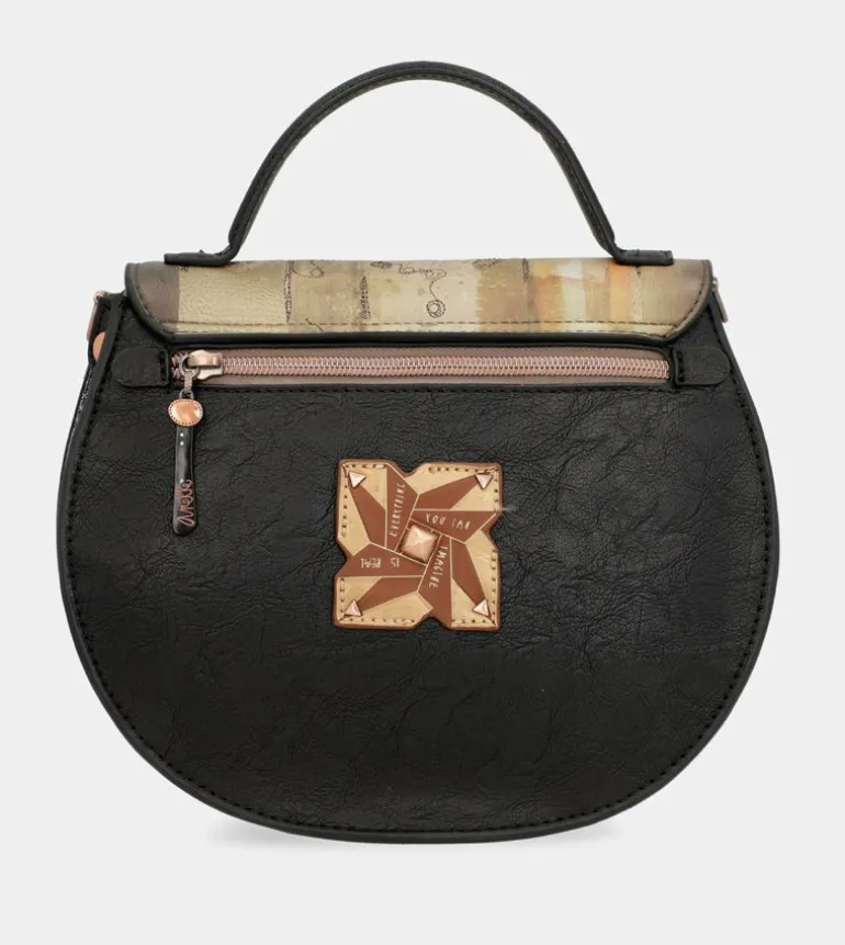 Fashion Anekke Bolso Ovalado Con Solapa Shoen