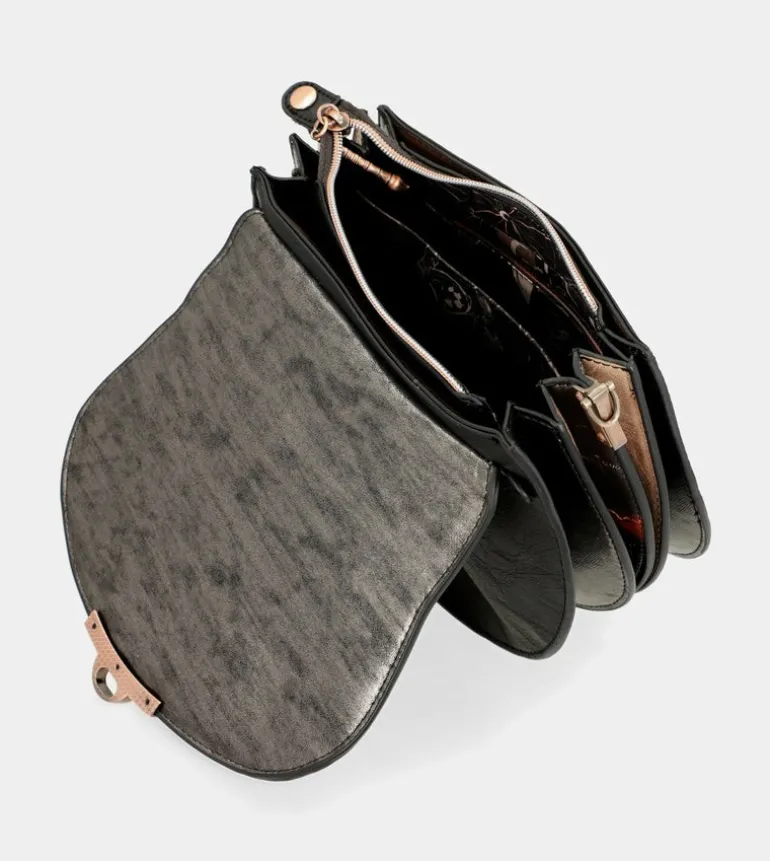 Fashion Anekke Bolso Ovalado Con Solapa Shoen