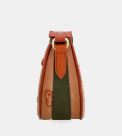 Cheap Anekke Bolso Ovalado Peace & Love Camel