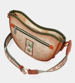 Cheap Anekke Bolso Ovalado Peace & Love Camel