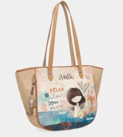 Best Anekke Bolso Shopper Ovalado Mediterranean