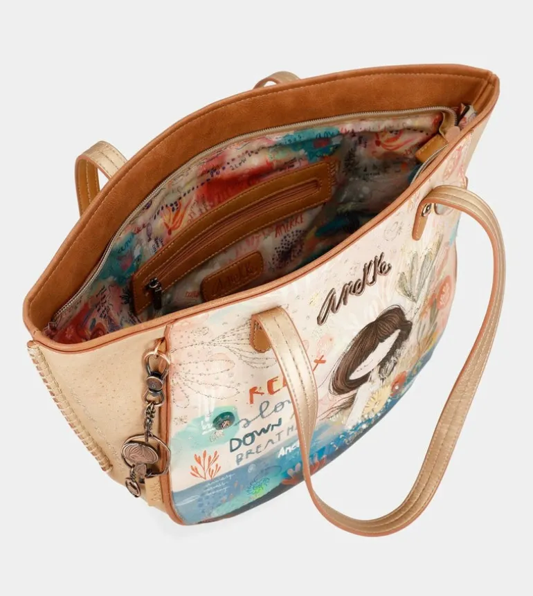 Best Anekke Bolso Shopper Ovalado Mediterranean