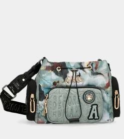 Best Sale Anekke Bolso Tipo Bombonera Nature Woods