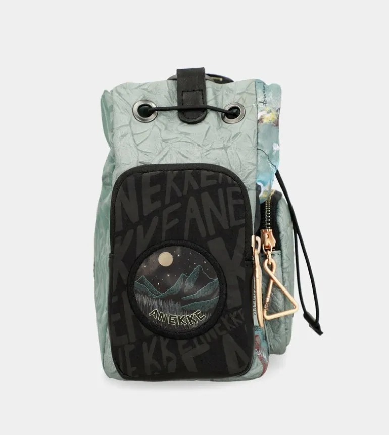 Best Sale Anekke Bolso Tipo Bombonera Nature Woods
