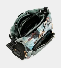 Best Sale Anekke Bolso Tipo Bombonera Nature Woods