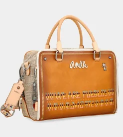 Fashion Anekke Bolso Tipo Doctor Con Bandolera Magic Souls