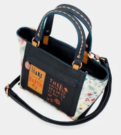 Hot Anekke Bolso Tote Azul Marino Nature Pachamama