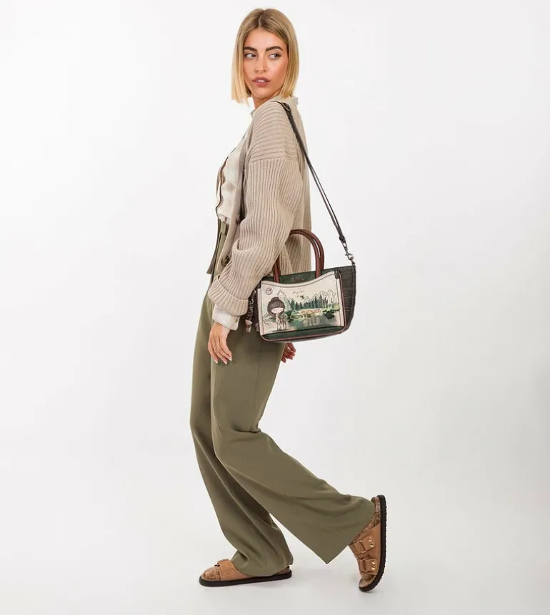 Hot Anekke Bolso Tote Con Bandolera The Forest