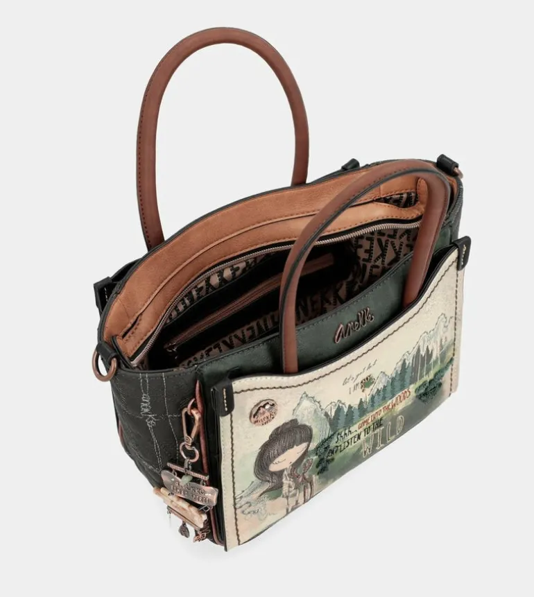Hot Anekke Bolso Tote Con Bandolera The Forest