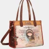 Flash Sale Anekke Bolso Tote Estampado Con Bandolera Menire