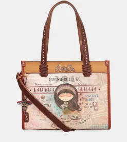 Flash Sale Anekke Bolso Tote Estampado Con Bandolera Menire