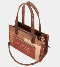 Flash Sale Anekke Bolso Tote Estampado Con Bandolera Menire