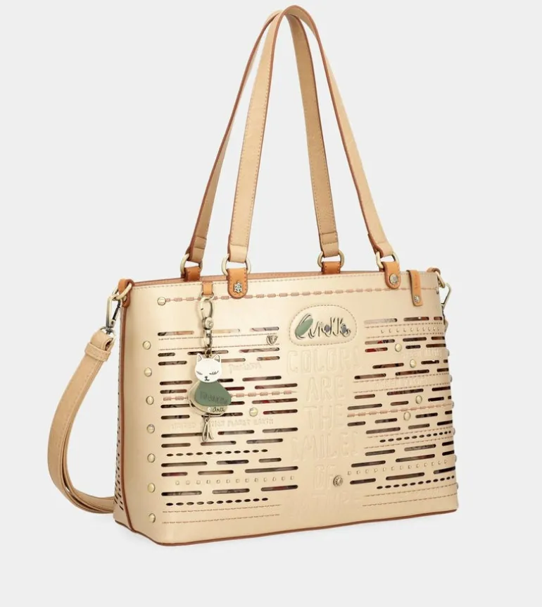 Cheap Anekke Bolso Tote Grande Dorado Nature Pachamama