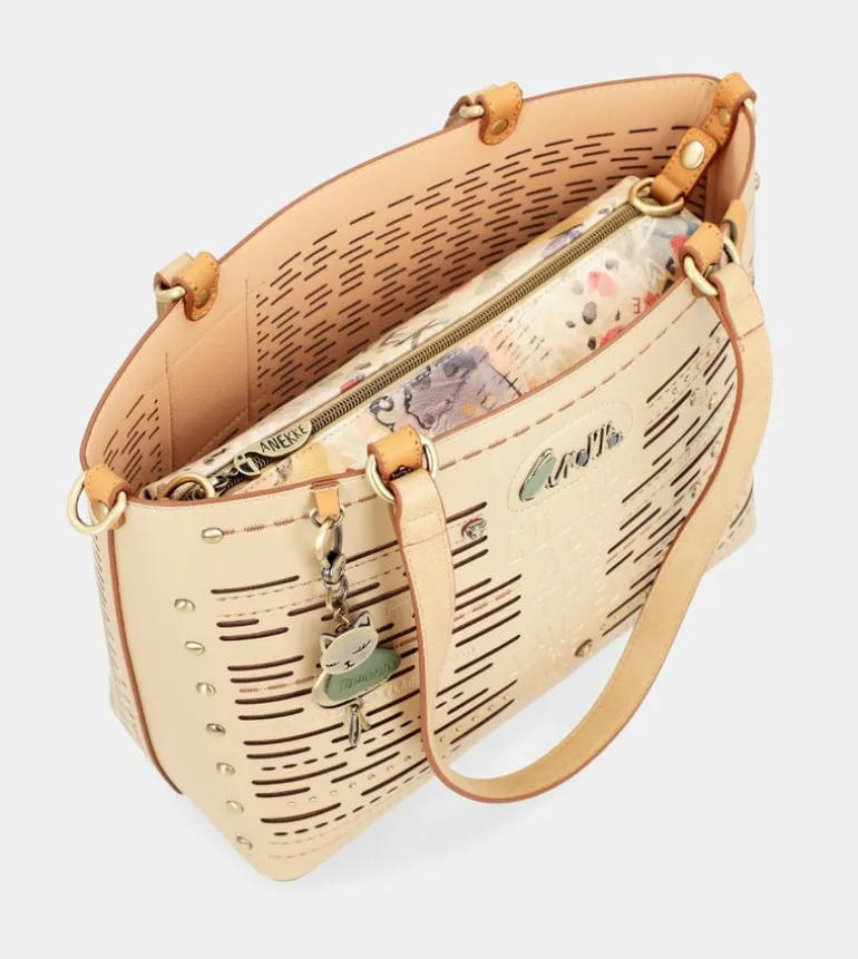 Cheap Anekke Bolso Tote Grande Dorado Nature Pachamama