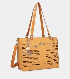 Online Anekke Bolso Tote Grande Ocre Nature Pachamama