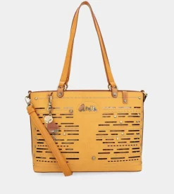 Online Anekke Bolso Tote Grande Ocre Nature Pachamama