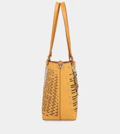 Online Anekke Bolso Tote Grande Ocre Nature Pachamama