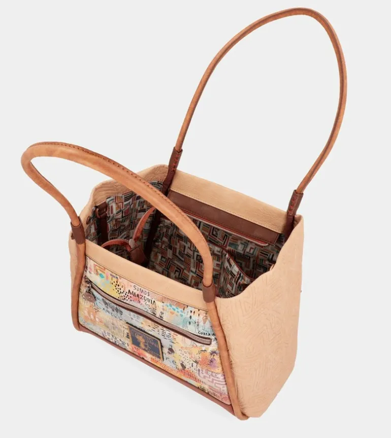Fashion Anekke Bolso Tote Triangulo Menire