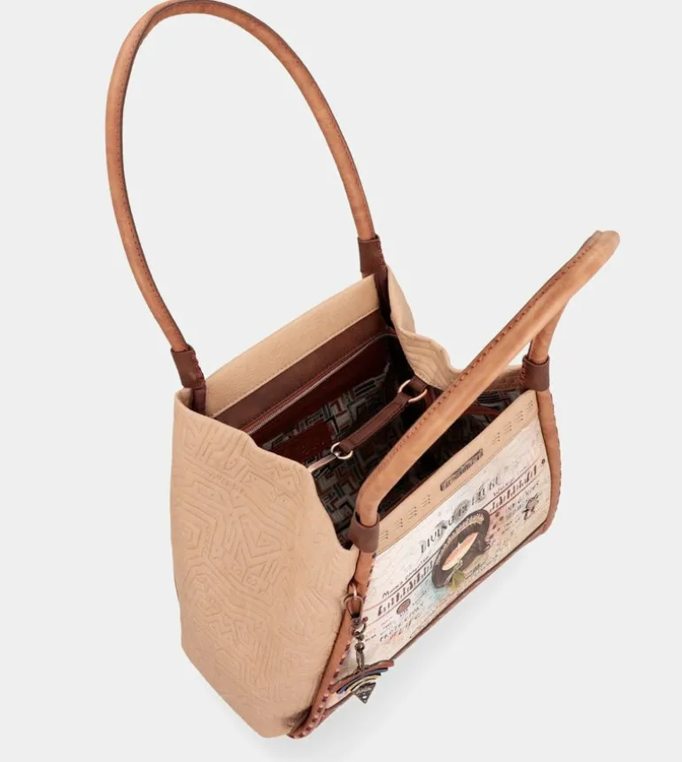 Fashion Anekke Bolso Tote Triangulo Menire