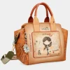Outlet Anekke Bowling Peace & Love Camel