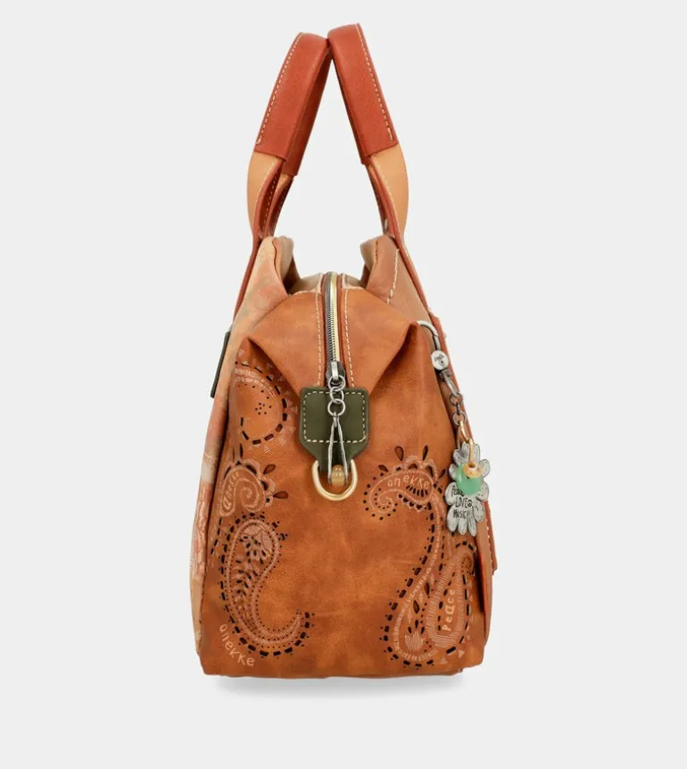 Outlet Anekke Bowling Peace & Love Camel