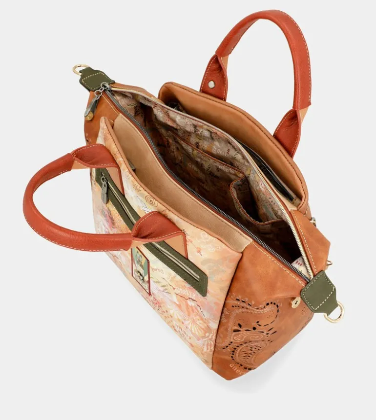 Outlet Anekke Bowling Peace & Love Camel