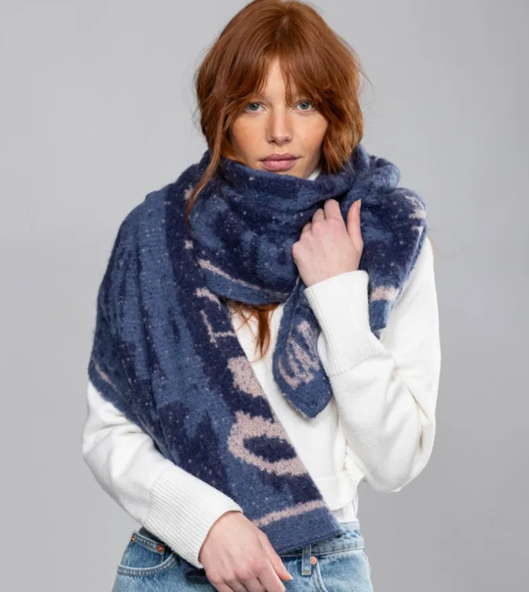 Clearance Anekke Bufanda Azul Marino Contemporary