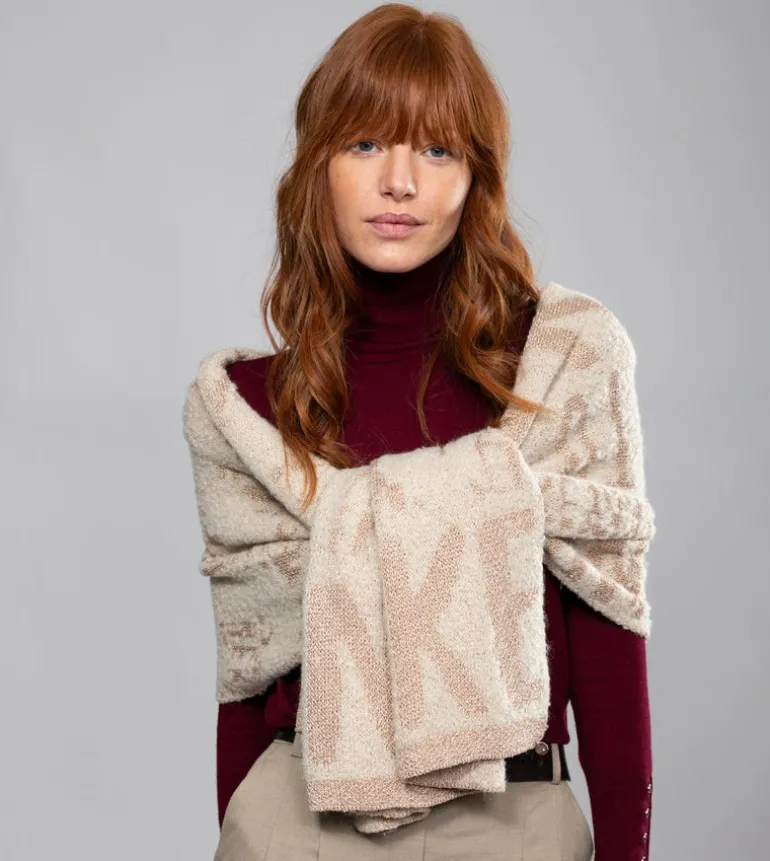Flash Sale Anekke Bufanda Logomania Beige