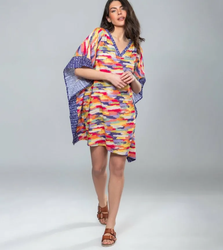 Sale Anekke Caftan Estampado Kene