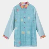 Hot Anekke Camisa Azul