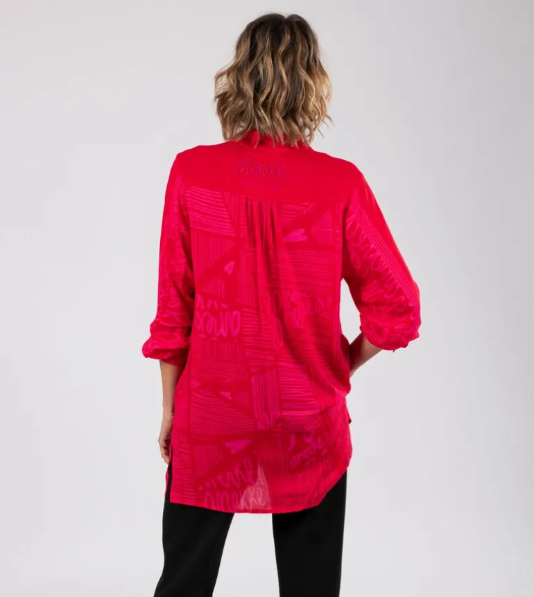 Shop Anekke Camisa Roja Fashion