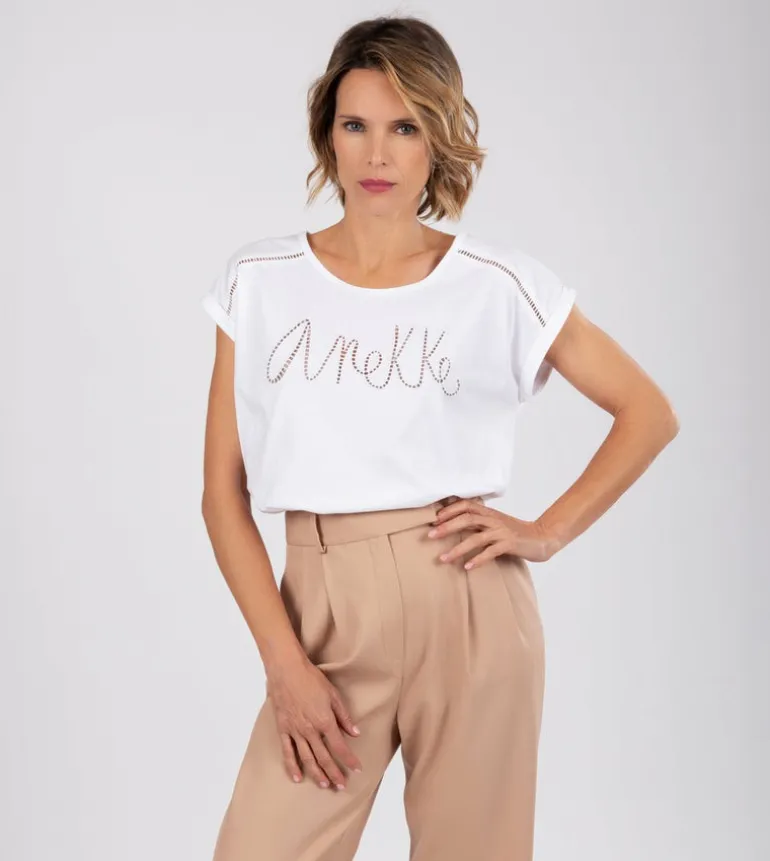 Store Anekke Camiseta Blanca