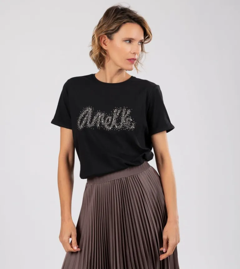 Best Sale Anekke Camiseta Negra