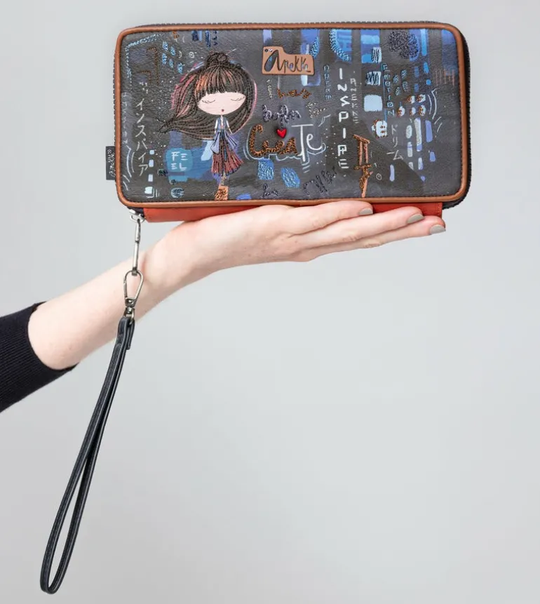 Outlet Anekke Cartera Para Pasaporte Rfid Contemporary