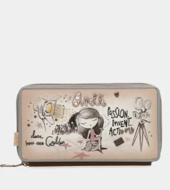 Online Anekke Cartera Para Pasaporte Rfid Hollywood