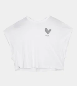 Hot Anekke Crop Top Blanco