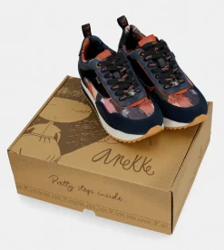 New Anekke Deportivo Estampado Azul Marino Palette