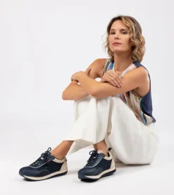 Best Anekke Deportivos Azul Marino Hollywood