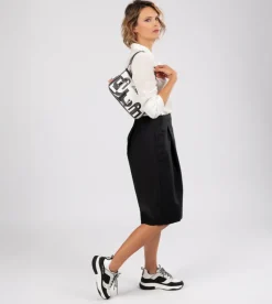 Store Anekke Deportivos Blanco Y Negro Fashion