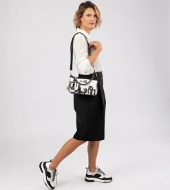 Store Anekke Deportivos Blanco Y Negro Fashion