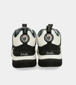 Store Anekke Deportivos Blanco Y Negro Fashion