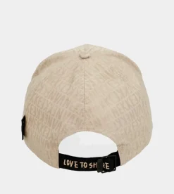Hot Anekke Gorra Logo Beige Contemporary