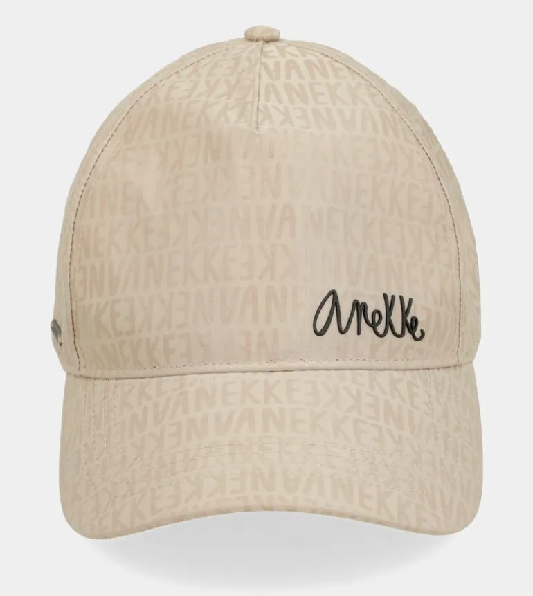 Hot Anekke Gorra Logo Beige Contemporary