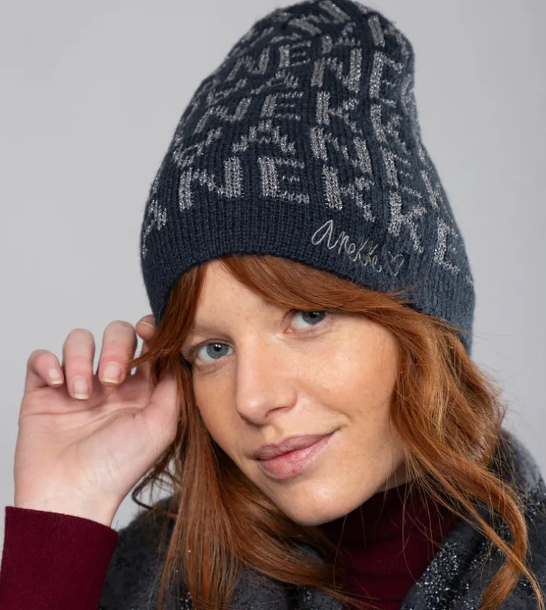 Discount Anekke Gorro Lana Azul Marino Contemporary