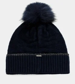 Hot Anekke Gorro Lana Azul Marino Shodo