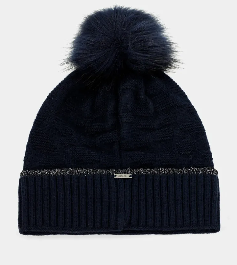 Hot Anekke Gorro Lana Azul Marino Shodo