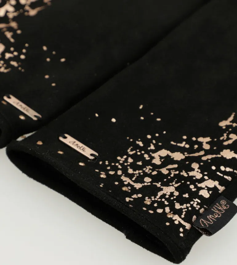 Best Sale Anekke Guantes Interior Forrado Negro